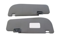 Sağ Güneşlik Gri -Sol Set 2 Parça Fiat Doblo 2011-2015 Arası