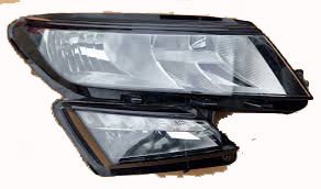 Kodıaq Ön Far Sis Farlı Elektrikli Motorlu Sağ 16-