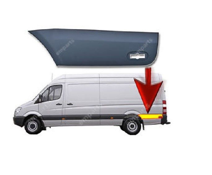 Sol Arka Çamurluk Kaplama Crafter / Sprinter 2006-
