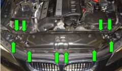 Ön Panel Üst Parça (Üst Kısım) Sacbmw 5 Serı E60 04-10 Arası