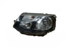 Far Ön Sol (Tek Huzme-Siyah) Volkswagen Transporter 2010-2015 Arası