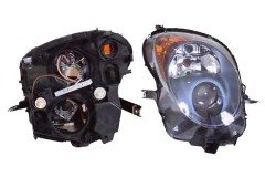 Far Ön Sağ (Motorlu-Siyah) Alfa Romeo Mito 2008 Sonrası