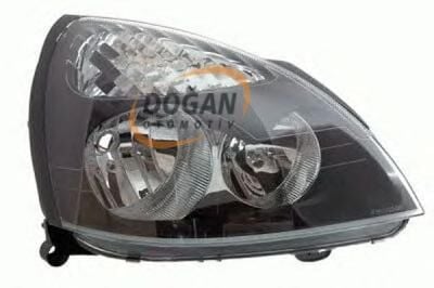 Ön Far (Siyah) Sağ Clio 2 2001-
