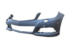 Ön Tampon (Sis-Sensör-Far Yıkama Delikli Tw) Mercedes C Class W204 11-13 Arası