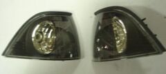 Sağ Modifiye Ön Sinyal Siyah -Sol Set 2 Parça (Tyc) Bmw 3 Seri E36 Coupe 1991-1998 Arası