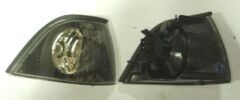 Sağ Modifiye Ön Sinyal Siyah -Sol Set 2 Parça (Tyc) Bmw 3 Seri E36 Coupe 1991-1998 Arası