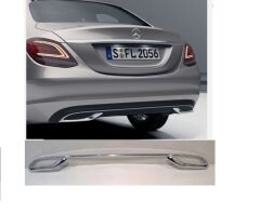 Arka Tampon Spoiler Çıtası Krom W205 2019-