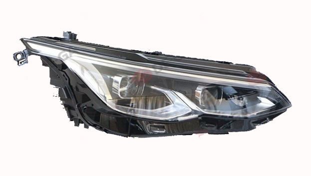 Golf Ön Far Elektrikli Motorlu Led Siyah.Sağ 19-