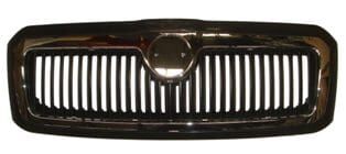 Ön Panjur Siyah (Nikelaj Çerçeveli) Skoda Octavıa 01-10 Arası
