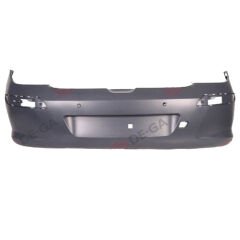 Arka Tampon Peugeot 308 2007 Sonrası (Sensör Delikli)