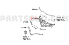 Toyota Yaris Ön Tampon Panjuru İç Takv.17-