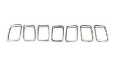 Ön Panjur Set (7 Parça) (Nikelajlı) Jeep Compass 16-20 Arası