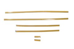 Ön-Arka Kapı Bandı Set Siyah Yapışkanlı (6 Parça) Toyota Corolla Ae101 93-98 Arası