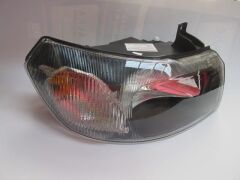 Sağ Far Lambası Elektrikli-Manuel Siyah 4 Fişli (H4)(Ayfar) (E Marklı) Ford Transit V184 2002-2006 Arası