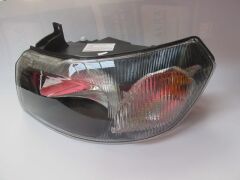 Sol Far Lambası Elektrikli-Manuel Siyah 4 Fişli (H4)(Ayfar) (E Marklı) Ford Transit V184 2002-2006 Arası