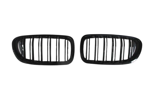 Ön Panjur Sağ -Sol Set (2 Parça) (Çift Çıtalı) (Piano Siyah) Bmw 5 Serı F10 10-16 Arası