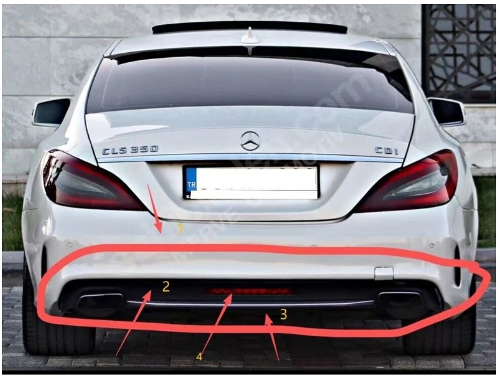 Arka Tampon Amg Set W218 2015-