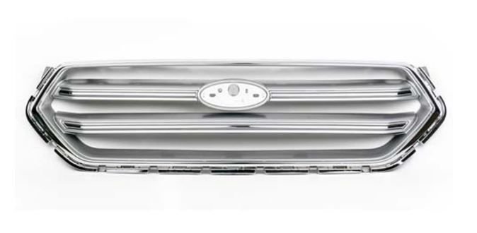 Kuga Ön Panjur Gri Krom Çerçeveli 16-