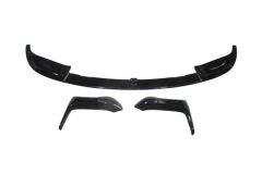 Karlık (Ön Tampon Altı) Spoıler Set (3 Parça) (Piano Siyah) (M3-F80) Bmw 3 Seri F30 2012-2018 Arası