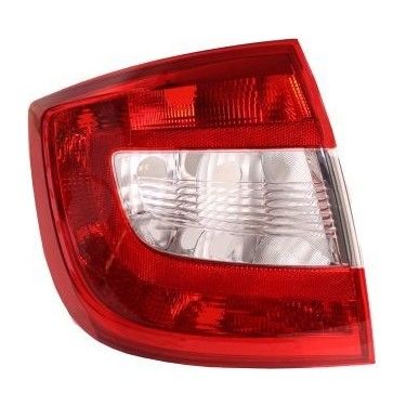 Skoda Rapıd Arka Stop Kırmızı Sdn Sol 11-