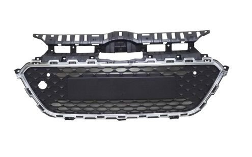 Hyundai İ20 Ön Tampon Panjuru Krom Çerçeveli 14-