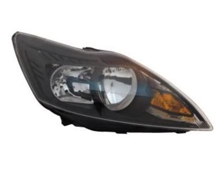 Focus Ön Far El.Motorlu Siyah Sağ 08-10