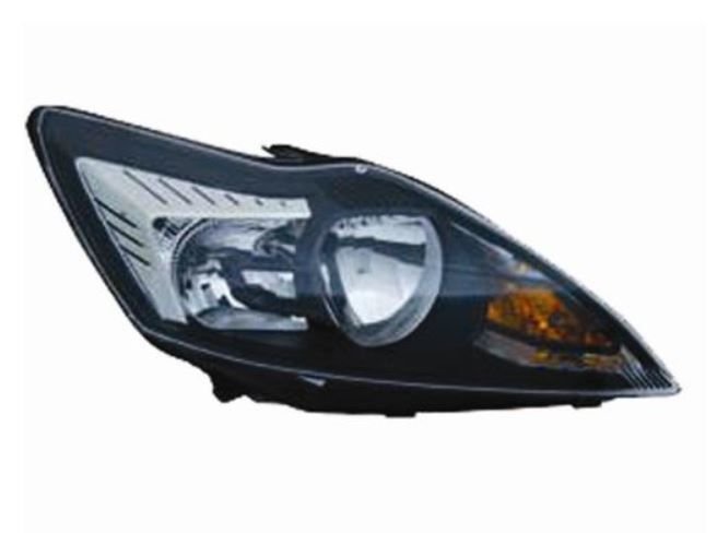 Focus Ön Far El.Motor.Siyah Kromlu Sağ 08