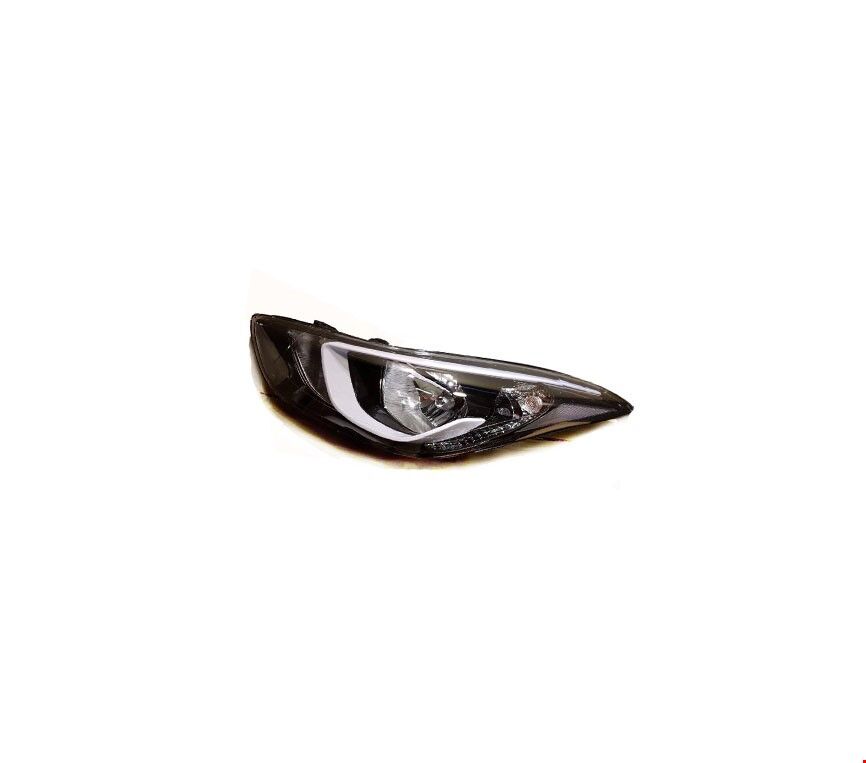 Ön Far Sol (Led, Mercekli) Elantra 2014-