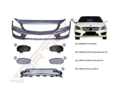 Ön Tampon Set (Amg) Cla W117 2013-