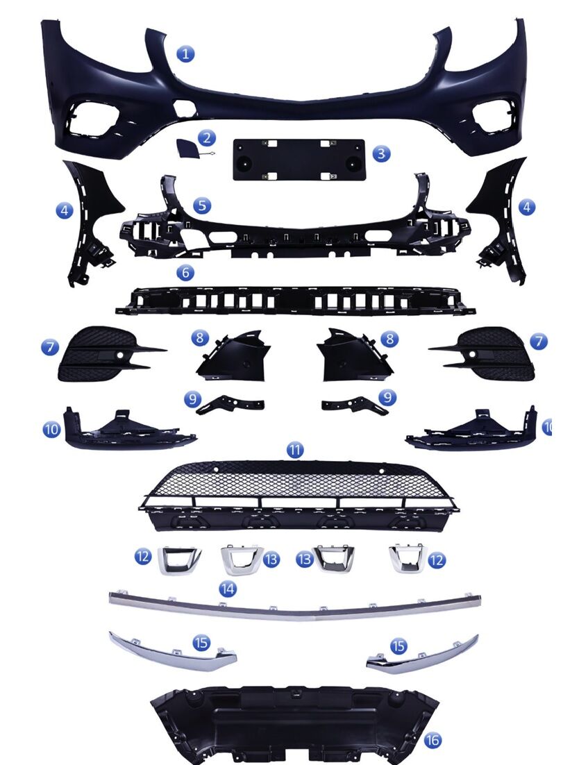 Ön Tampon Amg Set Glc W253 2016-