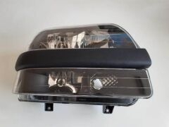 Sağ Far Lambası Elektrikli-Motorsuz-Siyah 8Fişli (Siyah Bandlı)(Ayfar) (E Marklı) Fiat Doblo 2001-2005 Arası