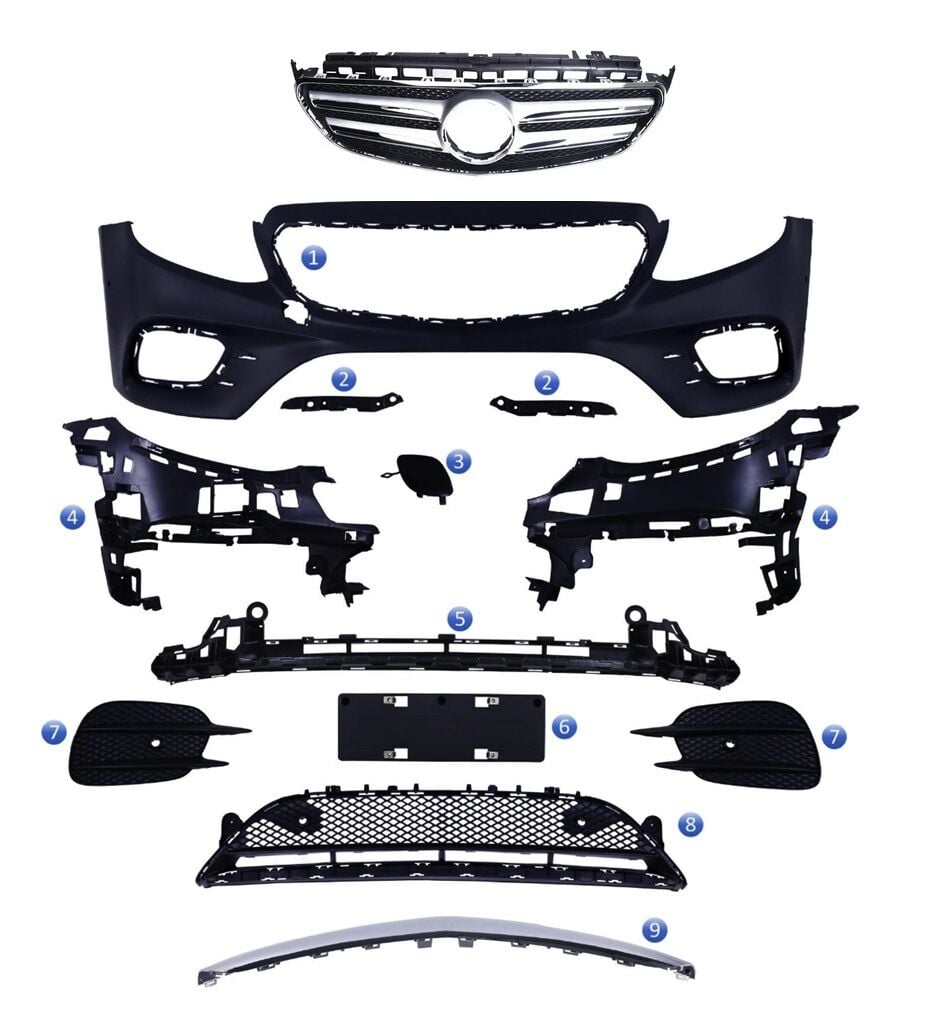 Ön Tampon Set ( Amg  Panjurlu ) W213 2016-