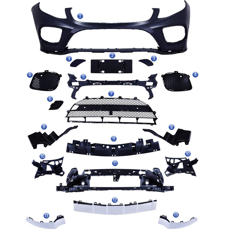 Ön Tampon Set ( Amg ) W166 2015-