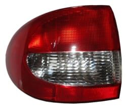 Dış Stop Lambası Sol (Kırmızı-Beyaz) Sedan (Duysuz) Renault Megane 1 99-02 Arası