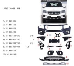 Ön Tampon Set ( Panjursuz ) Glb X247 2020-