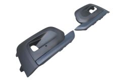 Sağ Sis Lambası Kapağı Gri Çıtalı Komple-Sis Delikli- -Sol Set (2 Parça) Peugeot Rifter 2019-2024 Arası