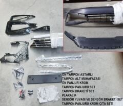 Passat 2015- İçin B8.5 2020- Rline Ön Tampon Set