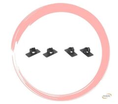 Arka Tampon Sensör Braketi (4Lü) Set Jetta 2011-