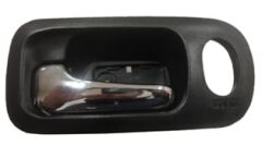 Ön Kapı İç Açma Kolu Sol Siyah (Elceği Nikelajlı) (Hushan) Honda Crv 02-04 Arası