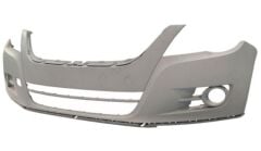 Ön Tampon Gri (Astarlı Sis Delikli Sensör-Far Yıkama Deliksiz) Volkswagen Tiguan 2008-2011 Arası