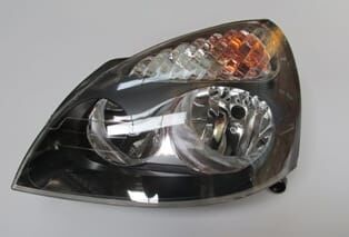 Far Sol Elektrikli - Motorsuz Siyah 5Fişli (H1 - H7) Renault Clio 2 Sd - Hb 02 - 06 Arası