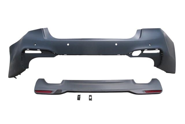 Arka Tampon Astarlı (Çekç Kapaklı-Karlıklı-Braketli-Sensör Delikli) (M-Tech) Bmw 5 Serı G30 17-20 Arası