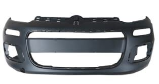 Ön Tampon Siyah (Sis-Panjur Ve Sinyal Delikli) (Eurobump-Tw) Fiat Panda 2012-2021 Arası