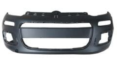 Ön Tampon Siyah (Sis-Panjur Ve Sinyal Delikli) (Eurobump-Tw) Fiat Panda 2012-2021 Arası