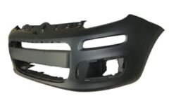 Ön Tampon Siyah (Sis-Panjur Ve Sinyal Delikli) (Eurobump-Tw) Fiat Panda 2012-2021 Arası