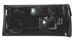 Stop Lambası Sol (Siyah-Kırmızı) (Duysuz) Renault R9 Broadway 93-96 Arası