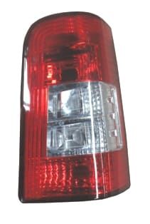 Stop Lambası Sağ Kırmızı-Beyaz (Bagaj Kapağı Yukarıya Açılan Tip) Peugeot Partner 03-09 Arası