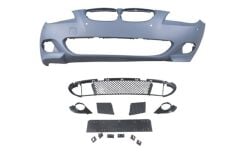 Ön Tampon (Izgaralı--Plaka Plast.)Sen.Delikli 18Mm-F.Yık.Lı) (M-Tech) Astarl Bmw 5 Seri E60 2004-2007 Arası