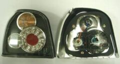 Modifiye Stop Lambası Sağ -Sol Set 2 Parça Ledli Siyah Volkswagen Golf 3 92-98 Arası