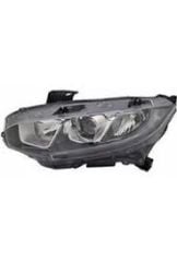 Far Ön Sağ Honda Civic 2016 Sonrası (Ledli-Motorlu-Siyah)